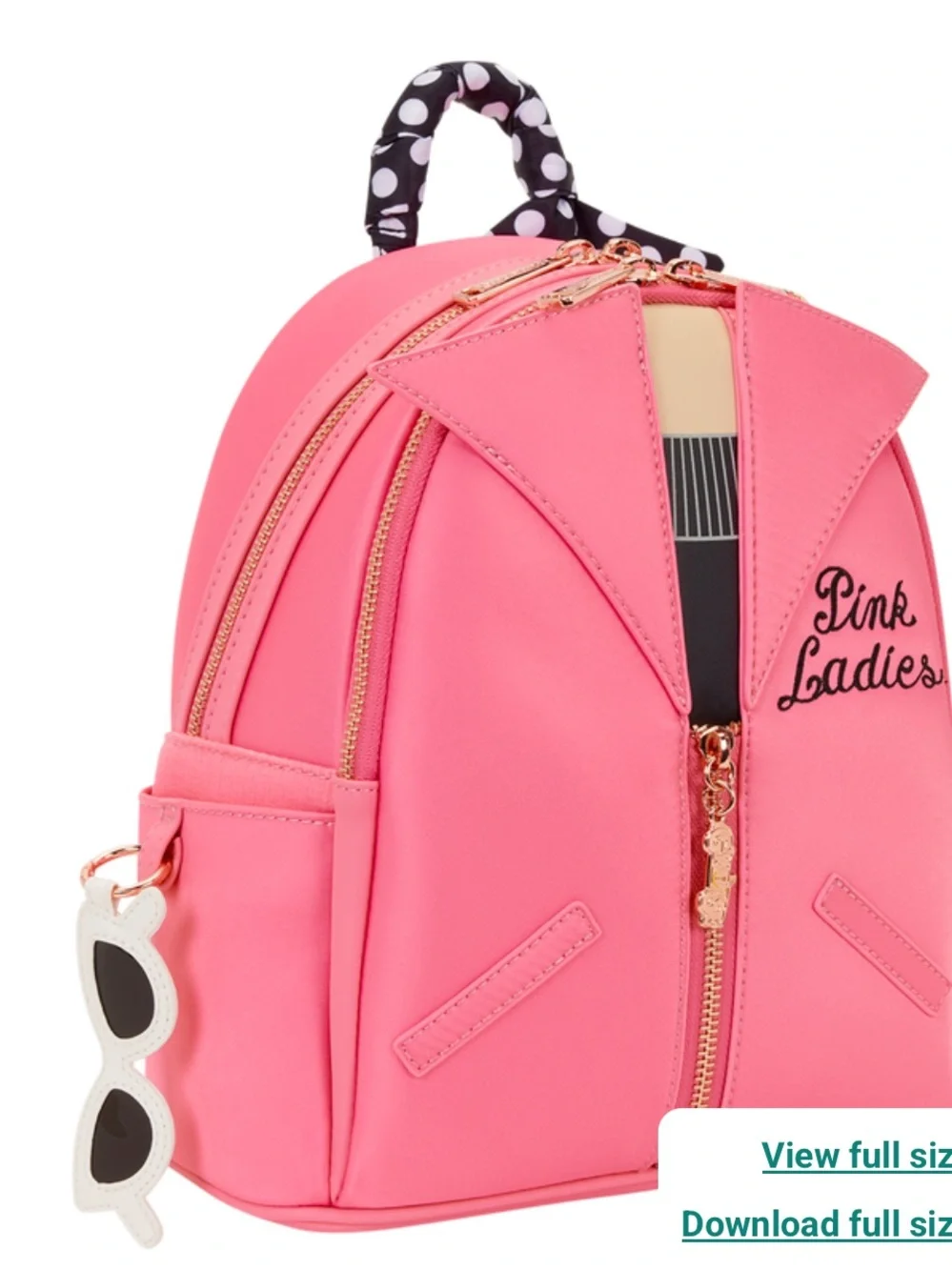 Loungefly Grease Exclusive Pink Ladies Cosplay Mini Backpack